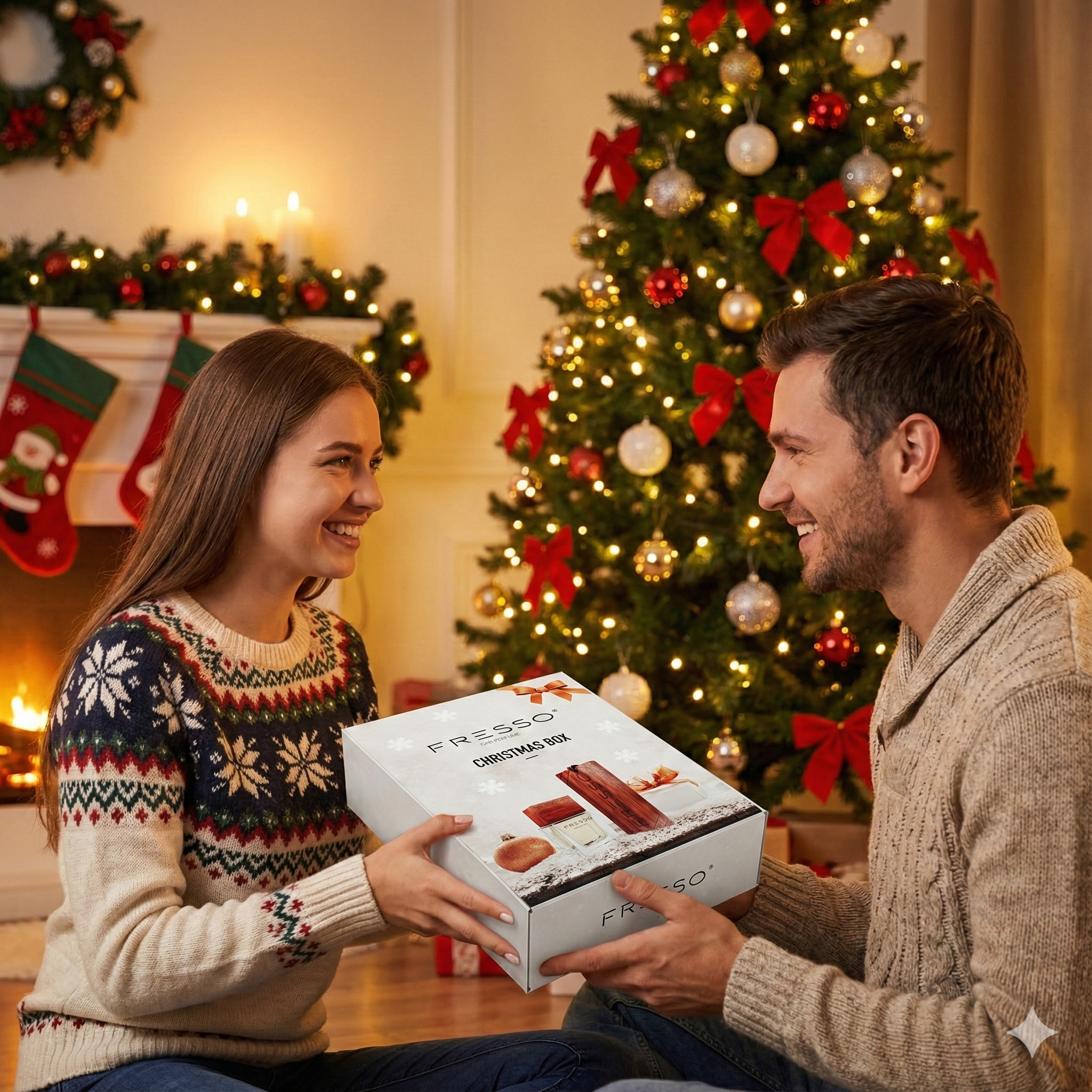 Fresso Mini Gift Box CHRISTMAS EDITION (2v1)