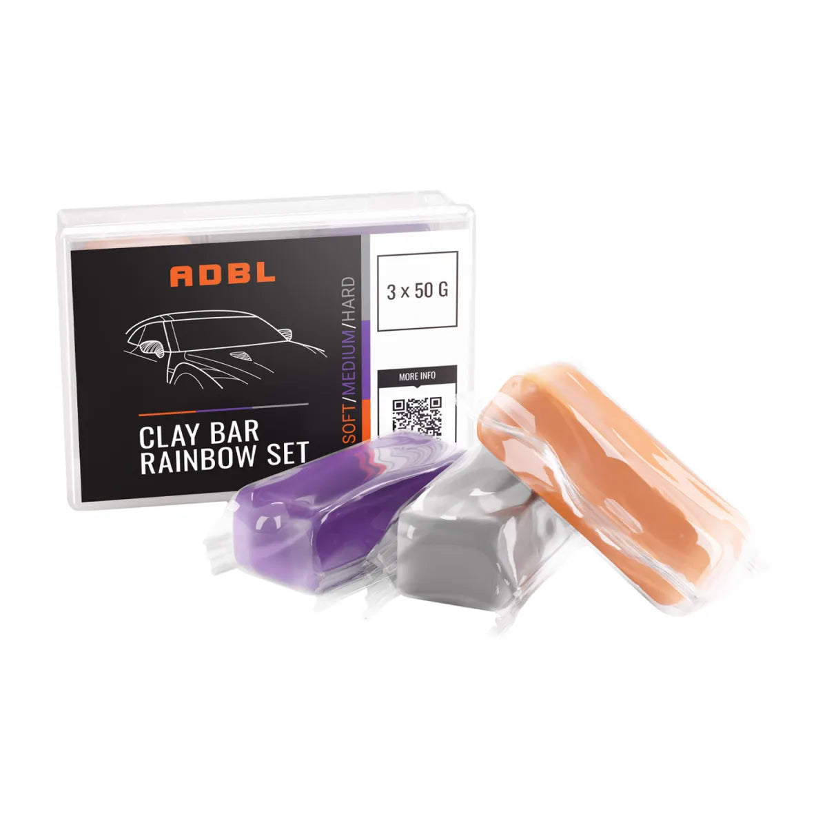 ADBL Clay Rainbow Set 3 x 50g