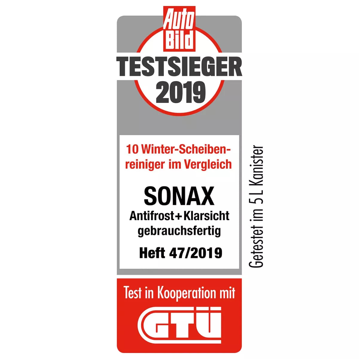 SONAX AntiFrost&KlarSicht do -20°C Citrus 5L