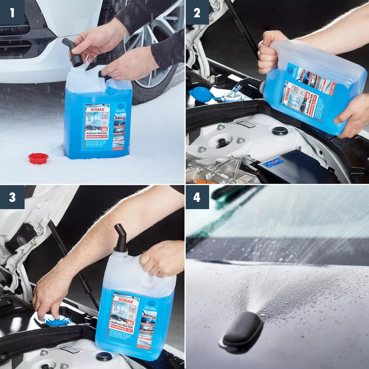 SONAX AntiFrost&KlarSicht do -20°C Citrus 5L