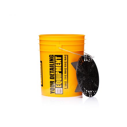 Work Stuff Detailing Bucket Yellow 'Wash' 19L