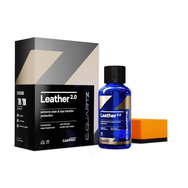 CarPro CQuartz (Keramična zaščita za usnje in vinil) 2.0 30ml