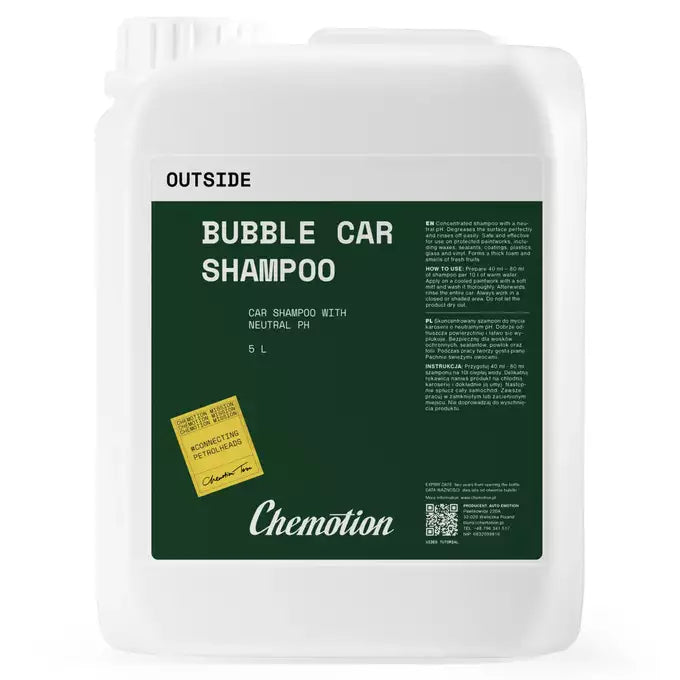 Chemotion Bubble Car Shampoo 5L (pH Nevtralni)