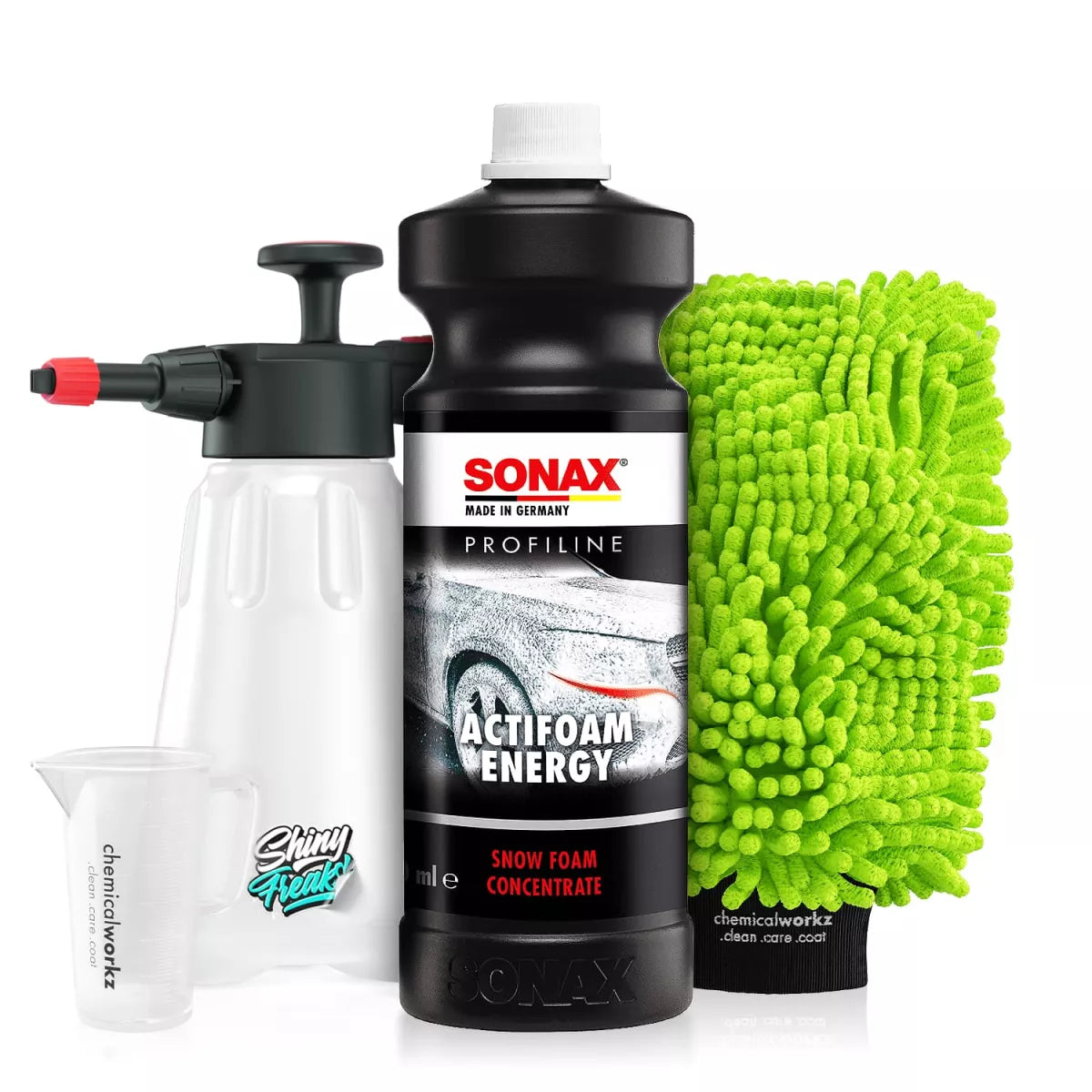 Snow Foam Set Sonax - ActiFoam + Penilnik